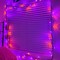 Fairy String Lights, 20FT 60 LED Copper Wire Battery Operated Waterproof Lights, Halloween Decorations for Indoor Home Outdoor Patio Yard Party Decor (Purple and Orange, 1)